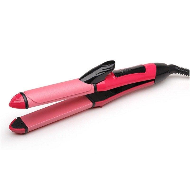 2-in-1 Hair Straightener & Curler