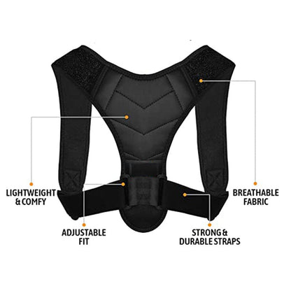 Adjustable Back & Posture Corrector Belt